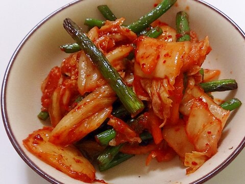 超簡単 キムチとにんにくの芽の炒め物 レシピ 作り方 By みーみ0524 楽天レシピ 超簡単 キムチとにんにくの芽の炒め物 レシピ 作り方 By みーみ0524 楽天レシピ